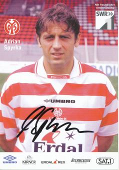 Adrian Spyrka   FSV Mainz 05  Fußball Autogrammkarte original signiert 