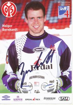 Holger Bernhardt  1997/1998   FSV Mainz 05  Fußball Autogrammkarte original signiert 