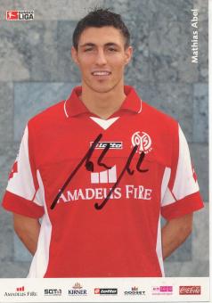 Mathias Abel  2002/2003   FSV Mainz 05  Fußball Autogrammkarte original signiert 