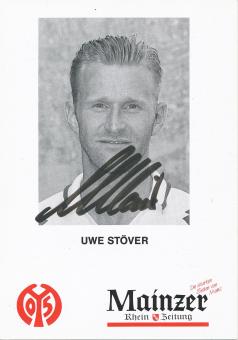 Uwe Stöver  1995/1996  FSV Mainz 05  Fußball Autogrammkarte original signiert 