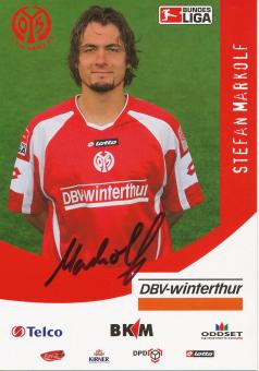 Stefan Markolf  2005/2006  FSV Mainz 05  Fußball Autogrammkarte original signiert 