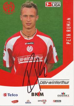 Petr Ruman  2005/2006  FSV Mainz 05  Fußball Autogrammkarte original signiert 