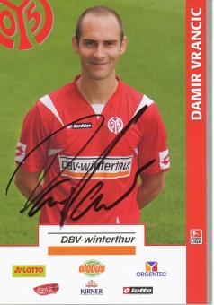 Damir Vrancic  2007/2008  FSV Mainz 05  Fußball Autogrammkarte original signiert 