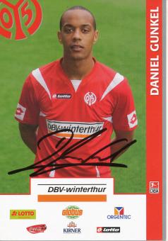 Daniel Gunkel   2007/2008  FSV Mainz 05  Fußball Autogrammkarte original signiert 