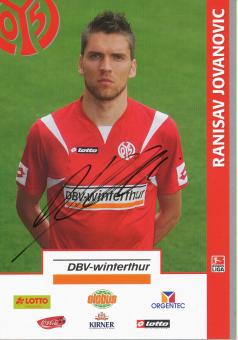 Ranisav Jovanovic  2007/2008  FSV Mainz 05  Fußball Autogrammkarte original signiert 
