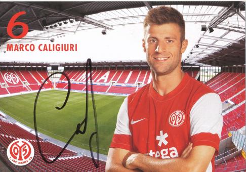 Marco Caligiuri  2011/2012  FSV Mainz 05  Fußball Autogrammkarte original signiert 