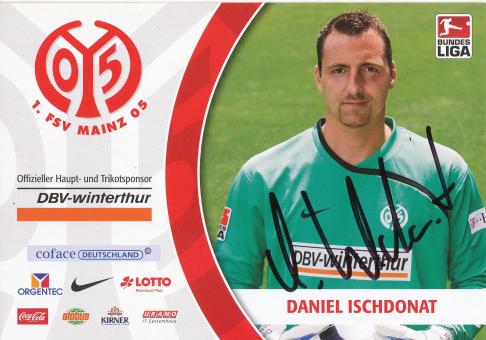 Daniel Ischdonat  2008/2009  FSV Mainz 05  Fußball Autogrammkarte original signiert 