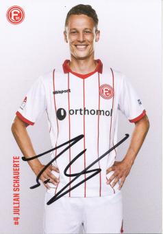 Julian Schauerte  2017/2018  Fortuna Düsseldorf  Fußball Autogrammkarte original signiert 