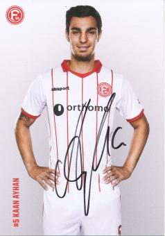 Kaan Ayhan  2017/2018  Fortuna Düsseldorf  Fußball Autogrammkarte original signiert 