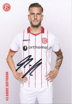 Andre Hoffmann  2017/2018  Fortuna Düsseldorf  Fußball Autogrammkarte original signiert 