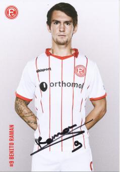 Benito Raman  2017/2018  Fortuna Düsseldorf  Fußball Autogrammkarte original signiert 
