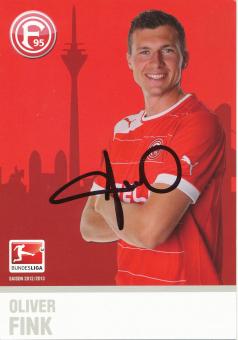 Oliver Fink  2012/2013  Fortuna Düsseldorf  Fußball Autogrammkarte original signiert 