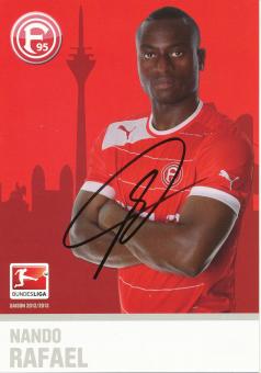 Nando Rafael  2012/2013  Fortuna Düsseldorf  Fußball Autogrammkarte original signiert 