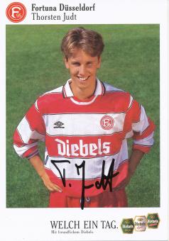 Thorsten Judt  1995/1996  Fortuna Düsseldorf  Fußball Autogrammkarte original signiert 