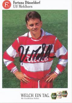 Ulf Mehlhorn  1995/1996  Fortuna Düsseldorf  Fußball Autogrammkarte original signiert 