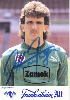 Jürgen Wittmann  1990/1991  Fortuna Düsseldorf  Fußball Autogrammkarte original signiert 