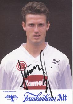 Thomas Huschbeck  1989/1990  Fortuna Düsseldorf  Fußball Autogrammkarte original signiert 