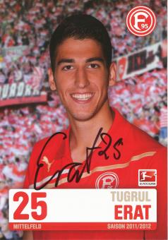 Tugrul Erat  2011/2012  Fortuna Düsseldorf  Fußball Autogrammkarte original signiert 