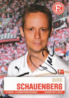 Dirk Schauenberg   2011/2012  Fortuna Düsseldorf  Fußball Autogrammkarte original signiert 