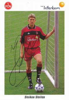 Stoikos Stoilas  1999/2000  FC Nürnberg  Fußball Autogrammkarte original signiert 