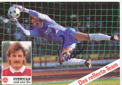 Kurt Kowarz  1989/1990  FC Nürnberg  Fußball Autogrammkarte original signiert 