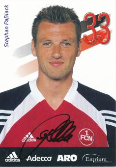 Stephan Paßlack  2001/2002  FC Nürnberg  Fußball Autogrammkarte original signiert 