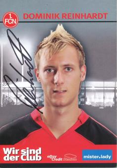 Dominik Reinhardt   2006/2007  FC Nürnberg  Fußball Autogrammkarte original signiert 