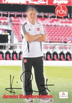 Armin Reutershahn  2011/2012  FC Nürnberg  Fußball Autogrammkarte original signiert 