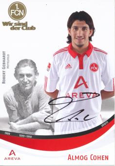 Almog Cohen  2010/2011  FC Nürnberg  Fußball Autogrammkarte original signiert 