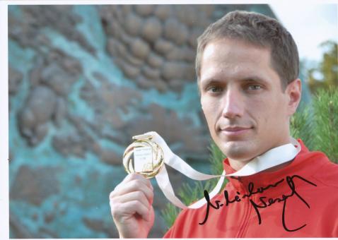 Vitezslav Vesely  Tschechien  Speerwurf WM 2013 Leichtathletik Foto original signiert 