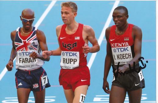 Isiah Kiplangat Koech  Kenia  5000m  3.WM 2013 Leichtathletik Foto original signiert 