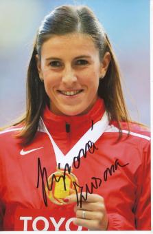 Zuzana Hejnova  Tschechien  400m Hürden WM 2013 Leichtathletik Foto original signiert 