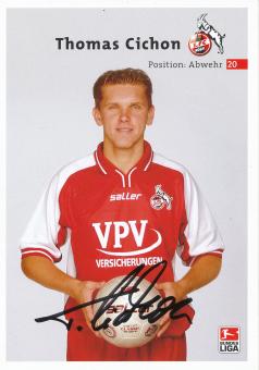 Thomas Cichon  2002/2003   FC Köln Fußball Autogrammkarte original signiert 