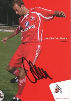 Carsten Cullmann  2006/2007   FC Köln Fußball Autogrammkarte original signiert 