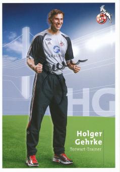 Holger Gehrke   2005/2006   FC Köln Fußball Autogrammkarte original signiert 