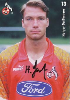 Holger Gaißmayer  1997/1998   FC Köln Fußball Autogrammkarte original signiert 