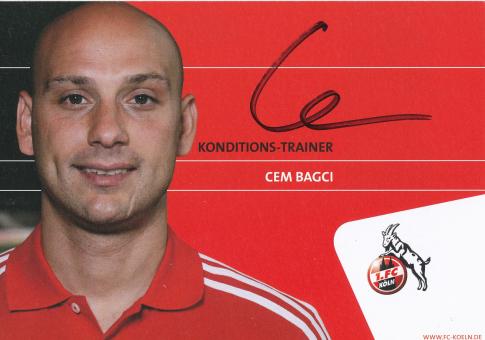 Cem Bagci  2007/2008  FC Köln Fußball Autogrammkarte original signiert 