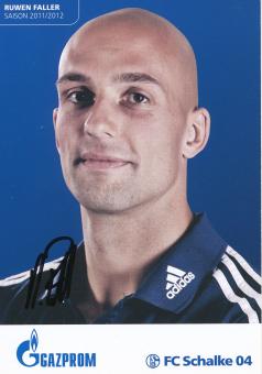Ruwen Faller  2011/2012  FC Schalke 04  Fußball Autogrammkarte original signiert 
