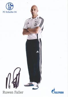 Ruwen Faller   2012/2013  FC Schalke 04  Fußball Autogrammkarte original signiert 