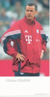Ottmar Hitzfeld  2003/2004  FC Bayern München Fußball Autogrammkarte original signiert 