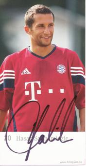 Hasan Salihamidzic  2003/2004  FC Bayern München Fußball Autogrammkarte original signiert 