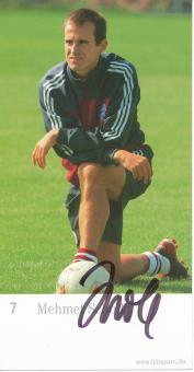 Mehmet Scholl  2002/2003  FC Bayern München Fußball Autogrammkarte original signiert 