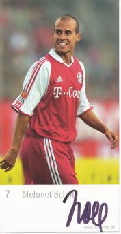 Mehmet Scholl  2003/2004  FC Bayern München Fußball Autogrammkarte original signiert 