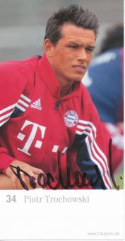 Piotr Trochowski  2003/2004  FC Bayern München Fußball Autogrammkarte original signiert 