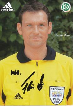 Florian Meyer  DFB Schiedsrichter  Fußball Autogrammkarte original signiert 