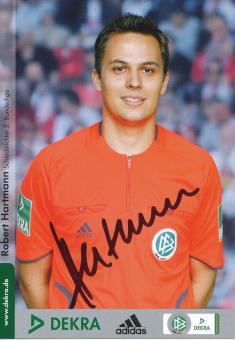 Robert Hartmann  DFB Schiedsrichter  Fußball Autogrammkarte original signiert 