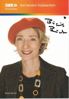Birgit Bücker  Die Fallers  TV Serien Autogrammkarte original signiert 