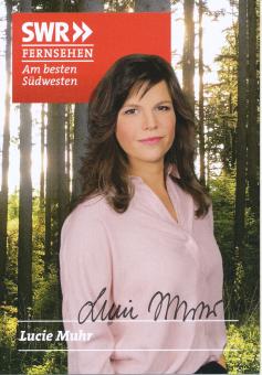 Lucie Muhr   Die Fallers  TV Serien Autogrammkarte original signiert 