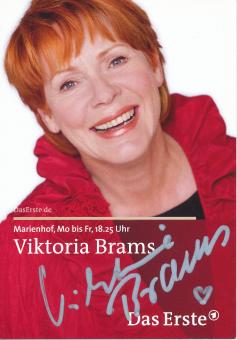 Viktoria Brams  Marienhof  TV Serien Autogrammkarte original signiert 