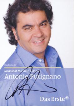 Antonio Putignano  Marienhof  TV Serien Autogrammkarte original signiert 